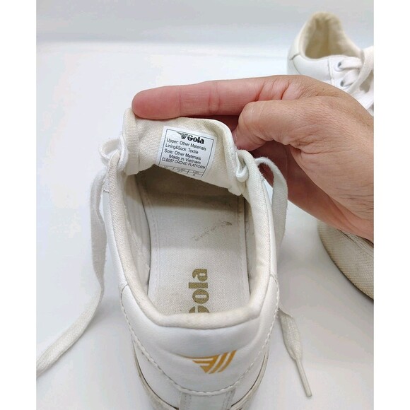 Gola Classics Orchid White Platform Sneaker Size 6 Preppy Athleisure Minimalist - Picture 8 of 8